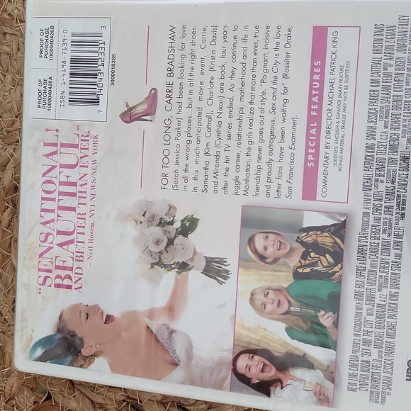 Sex and the City Wide-Screen DVD New Sealed in Package - Picture 2 of 3